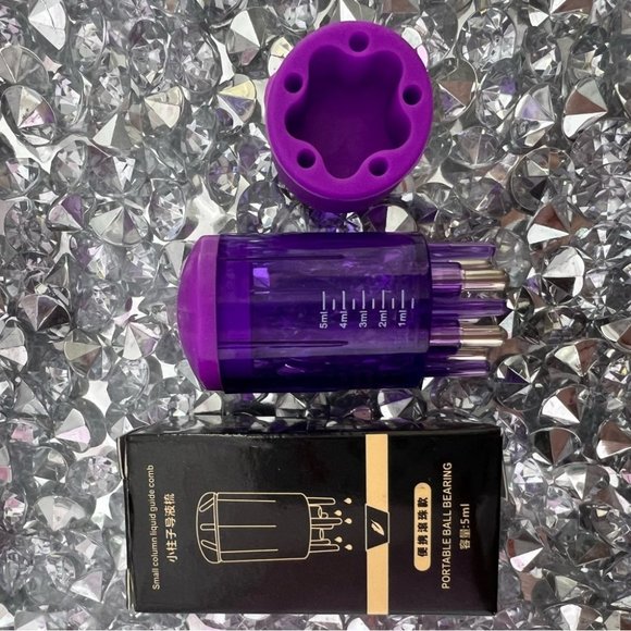 Liquid scalp comb refillable hair skin care roller ball head massager absorption - Picture 5 of 15